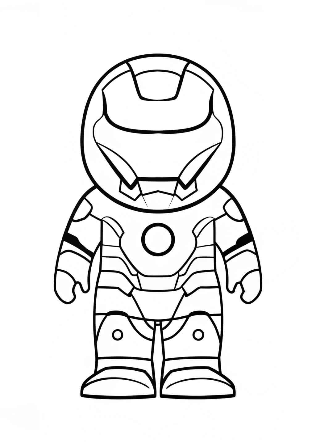 Iron Man Among Us Coloring Page