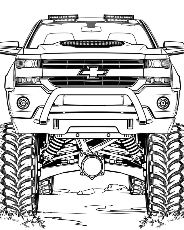 19 Truck Coloring Pages (Free PDF Printables)