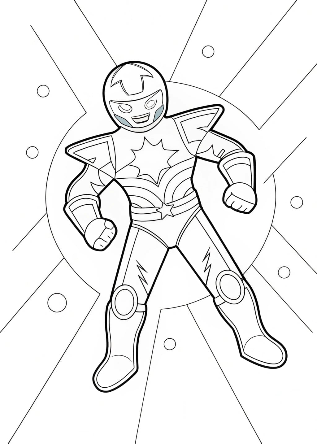 Sharkboy Coloring Page