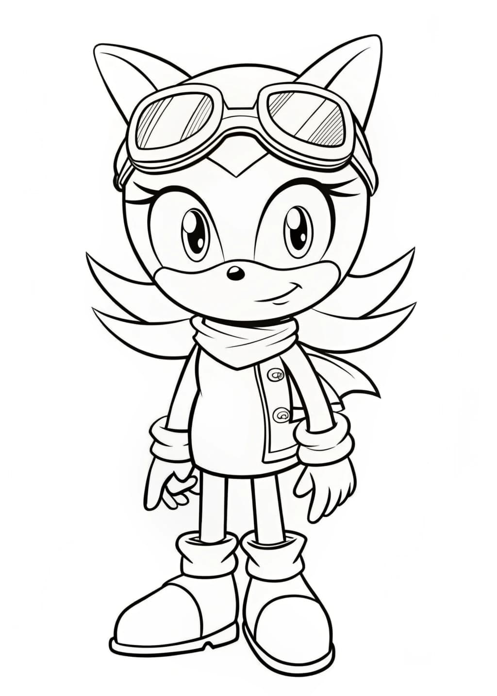 Charming Wave The Swallow Coloring Page